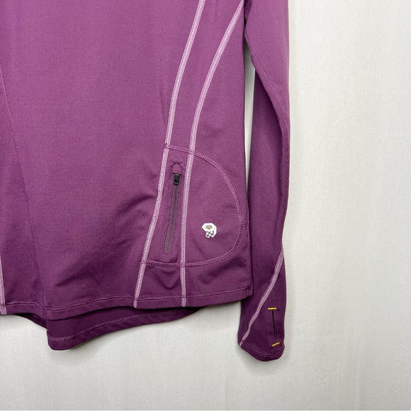 MOUNTAIN HARDWARE / purple hooded pullover jacket / M - Picture 4 of 7